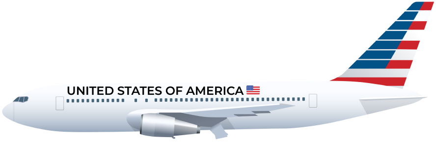 USA plane